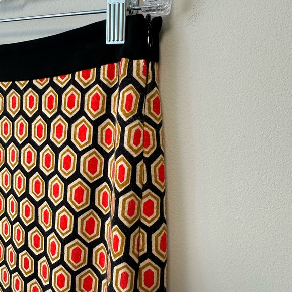 Trina Turk Geometric Print Pencil Skirt Size 4 - Picture 2 of 4
